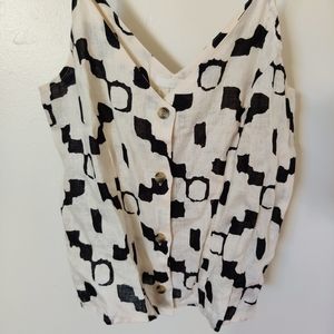 Linen tank top